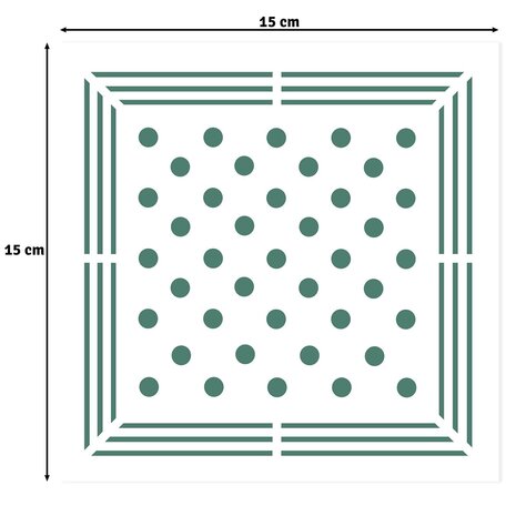 Vaessen Creative On the Farm Stencil Handkerchief (CAR0409) Vaessen Creative On the Farm Stencil Handkerchief (CAR0409)