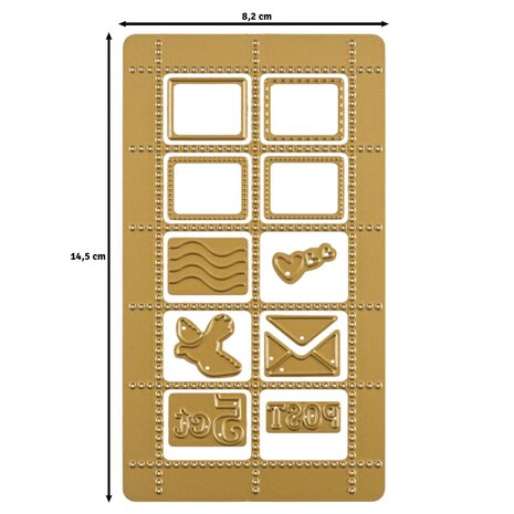 Vaessen Creative Snijmal From the Postbox (3625-0301) Vaessen Creative Snijmal From the Postbox (3625-0301)