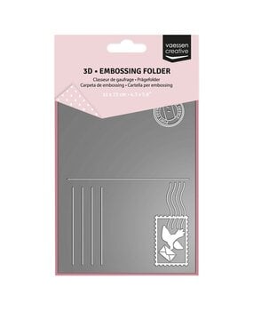 Vaessen Creative 3D Embossing Folder Ansichtkaart (3625-0304) Vaessen Creative 3D Embossing Folder Ansichtkaart (3625-0304)