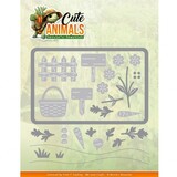 Berrie's Beauties Cute Animals Dies Garden Scene (BBD10102)