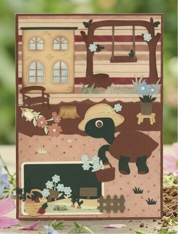 Berrie's Beauties Cute Animals Dies House Front (BBD10103) Berrie's Beauties Cute Animals Dies House Front (BBD10103)