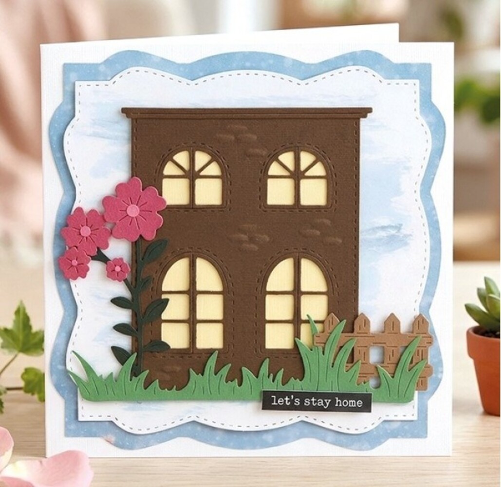 Berrie's Beauties Cute Animals Dies House Front (BBD10103) Berrie's Beauties Cute Animals Dies House Front (BBD10103)