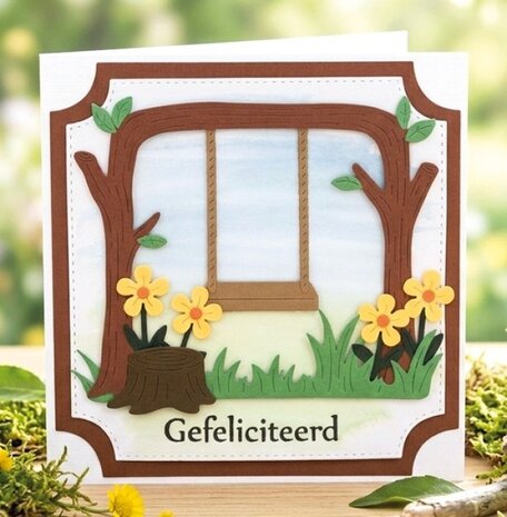 Berrie's Beauties Cute Animals Dies Park Scene (BBD10104) Berrie's Beauties Cute Animals Dies Park Scene (BBD10104)