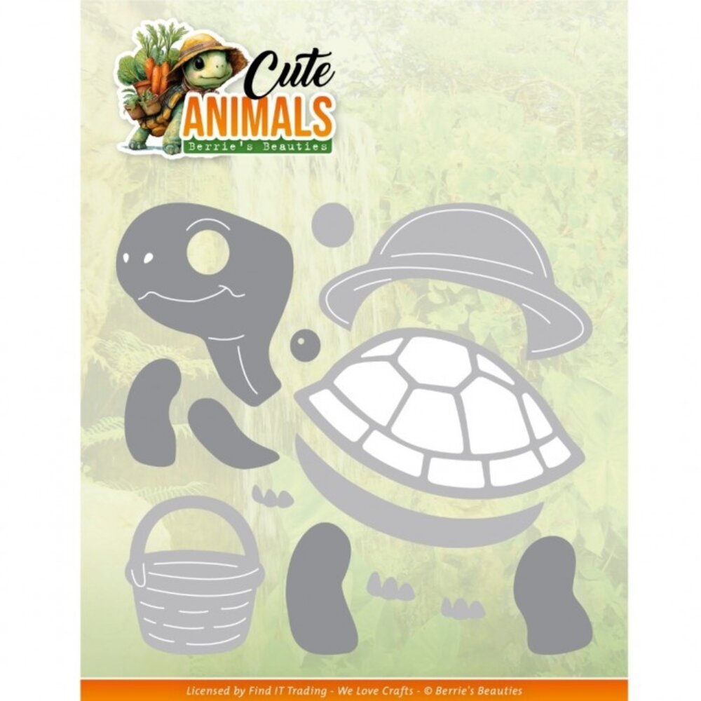 Berrie's Beauties Cute Animals Dies Turtle (BBD10105) Berrie's Beauties Cute Animals Dies Turtle (BBD10105)