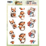 Berrie's Beauties Cute Animals 3D Push Out Forest Friends (SB11103)