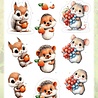 Berrie's Beauties Cute Animals 3D Push Out Forest Friends (SB11103) Berrie's Beauties Cute Animals 3D Push Out Forest Friends (SB11103)