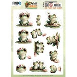 Berrie's Beauties Cute Animals 3D Push Out Frogs (SB11105)