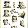 Berrie's Beauties Cute Animals 3D Push Out Frogs (SB11105) Berrie's Beauties Cute Animals 3D Push Out Frogs (SB11105)