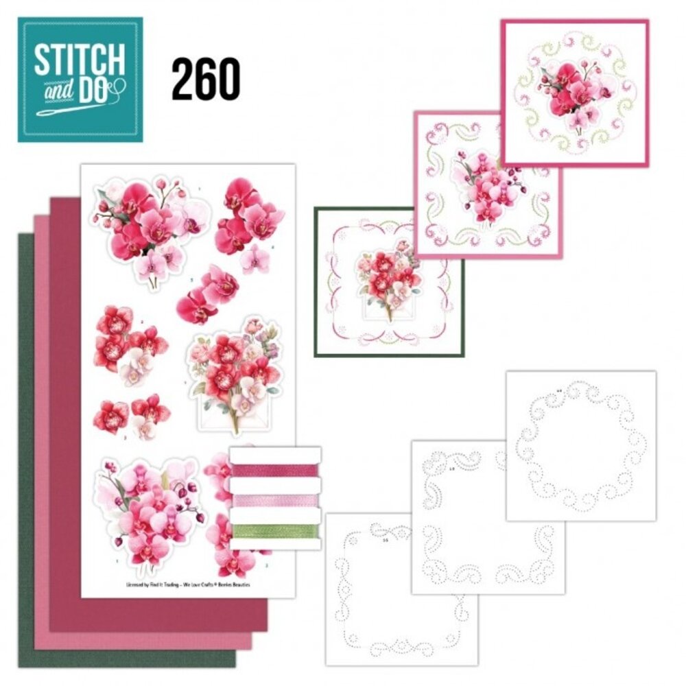 Find It Trading Stitch and Do Floral Elegance (STDO260)