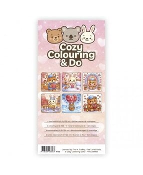 Find It Trading Cozy Colouring Cards Set Happy Gnomes (FITCCS10004)