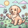 Find It Trading Cozy Colouring Cards Set Buddy The Puppy (FITCCS10006)