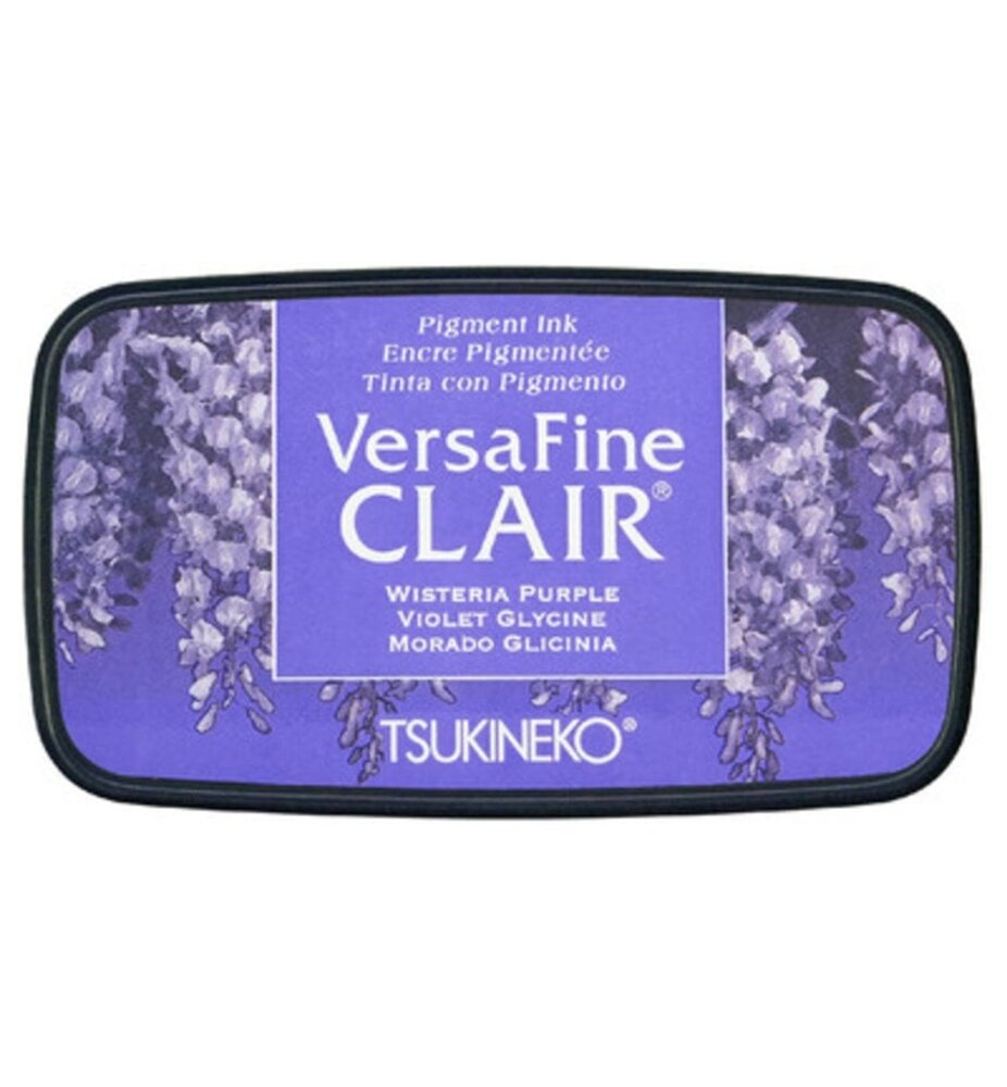 Tsukineko VersaFine Clair Wisteria Purple Ink Pad (VF-CLA-105) Tsukineko VersaFine Clair Wisteria Purple Ink Pad (VF-CLA-105)