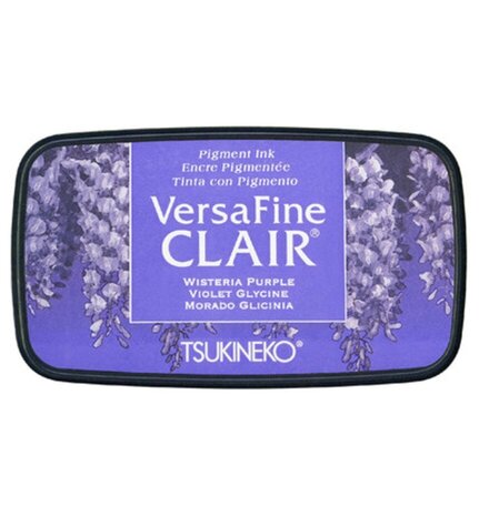 Tsukineko VersaFine Clair Wisteria Purple Ink Pad (VF-CLA-105) Tsukineko VersaFine Clair Wisteria Purple Ink Pad (VF-CLA-105)