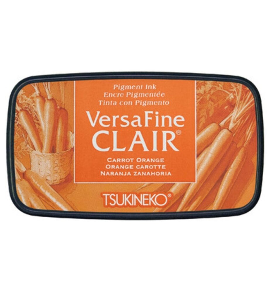 Tsukineko VersaFine Clair Carrot Orange Ink Pad (VF-CLA-703) Tsukineko VersaFine Clair Carrot Orange Ink Pad (VF-CLA-703)
