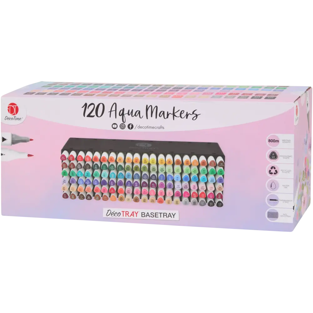 DécoTime 120 Aquamarkers (3219364)