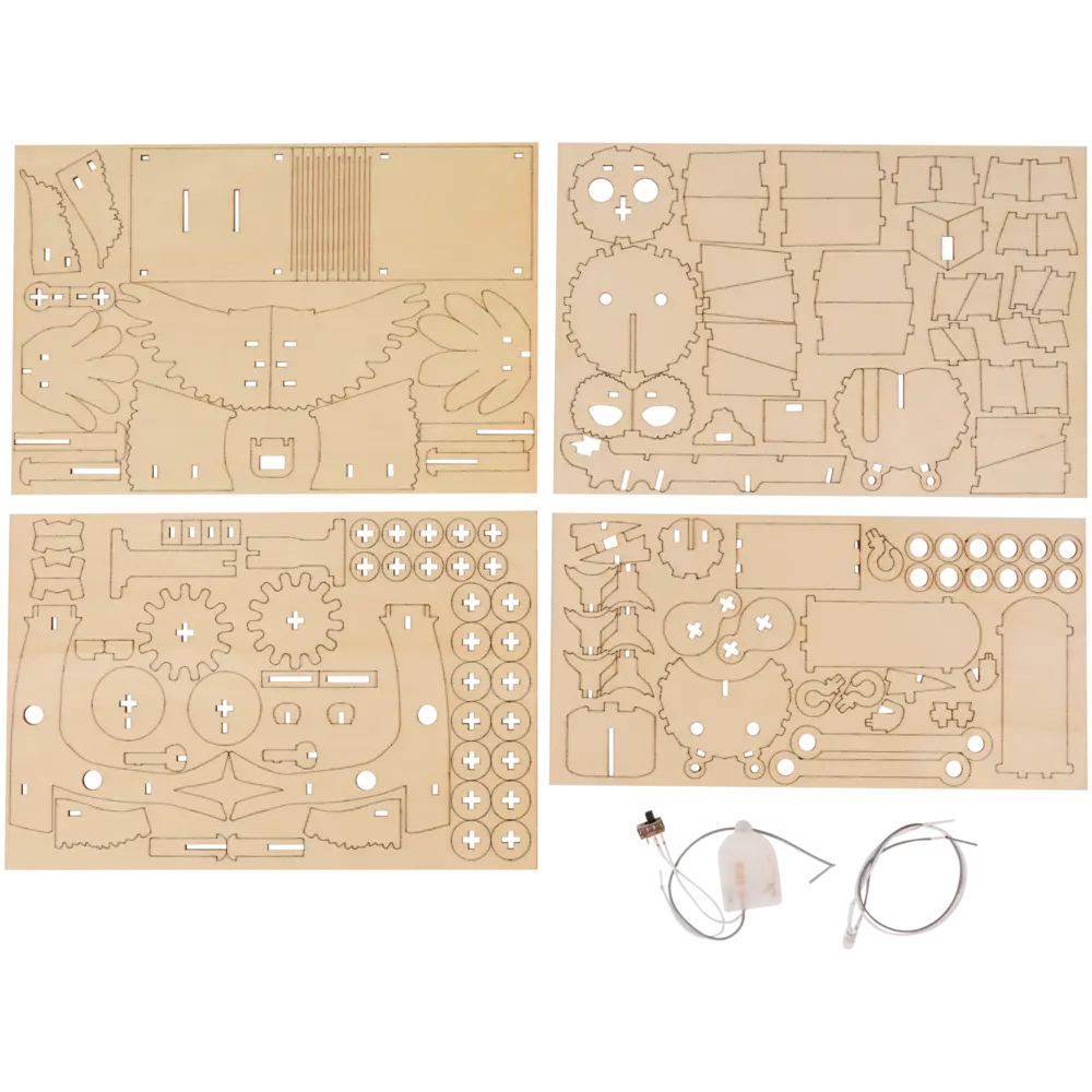 Crafts & Co. DIY Wooden Set Harry Potter Hedwig (3219066)