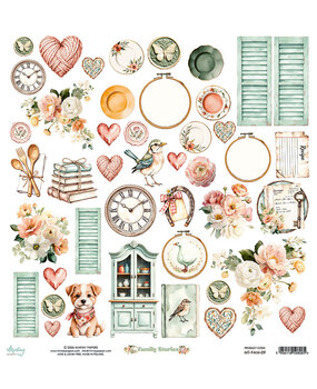 Mintay Family Stories 12x12 Inch Paper Elements (MT-FAM-09)