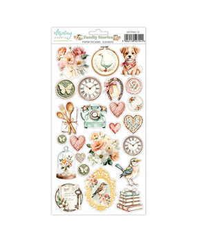 Mintay PRE-ORDER Family Stories 6x12 Inch Paper Stickers Elements (MT-FAM-12)