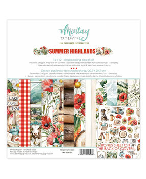 Mintay PRE-ORDER Summer Highlands 12x12 Inch Paper Pad (MT-SUM-07)