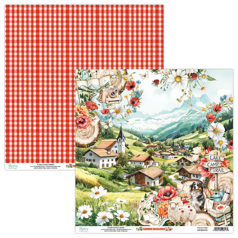 Mintay PRE-ORDER Summer Highlands 12x12 Inch Paper Pad (MT-SUM-07)