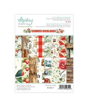 Mintay PRE-ORDER Summer Highlands 6x8 Inch AddOn Paper Pad (MT-SUM-11)