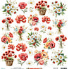 Mintay PRE-ORDER Summer Highlands 12x12 Inch Fussy Cut Floral Paper Elements (MT-SUM-10)