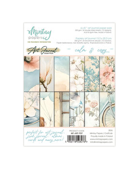Mintay PRE-ORDER Calm & Cozy 6x8 Inch Art Journal Paper Pad (MT-ART-P07)