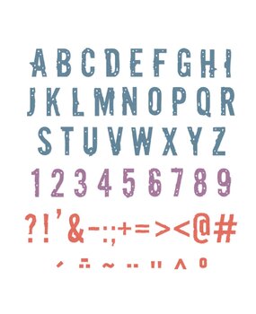 Sizzix PRE-ORDER Seth Apter Thinlits Die Set Typography (667050)