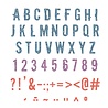 Sizzix PRE-ORDER Seth Apter Thinlits Die Set Typography (667050)