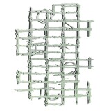 Sizzix PRE-ORDER Seth Apter Thinlits Die Set Gridiron (667051)