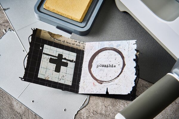 Sizzix PRE-ORDER Seth Apter Thinlits Die Set Mini Page Duo (667052)