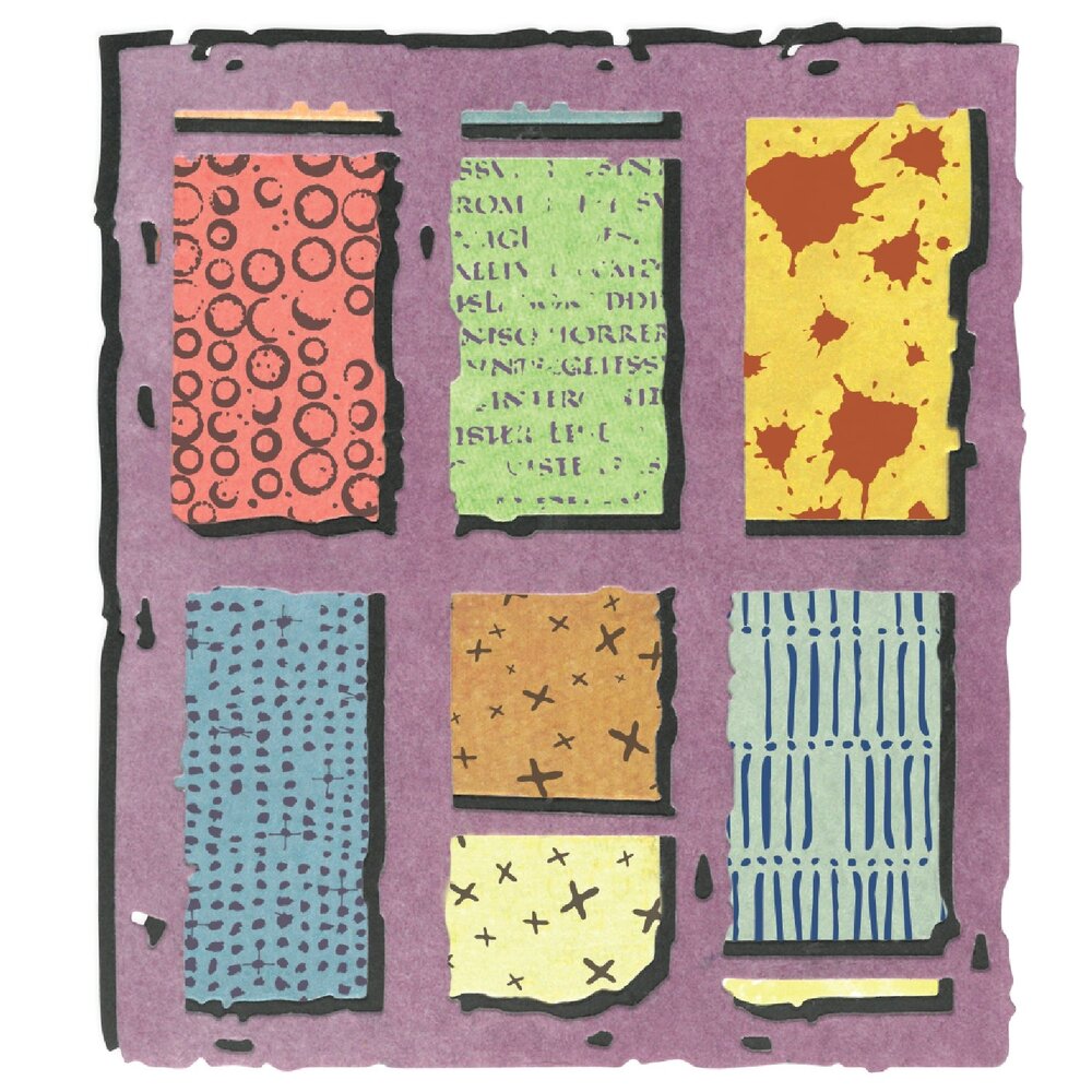Sizzix Seth Apter Clear Stamps with Framelits Viewfinder (667054) Sizzix Seth Apter Clear Stamps with Framelits Viewfinder (667054)
