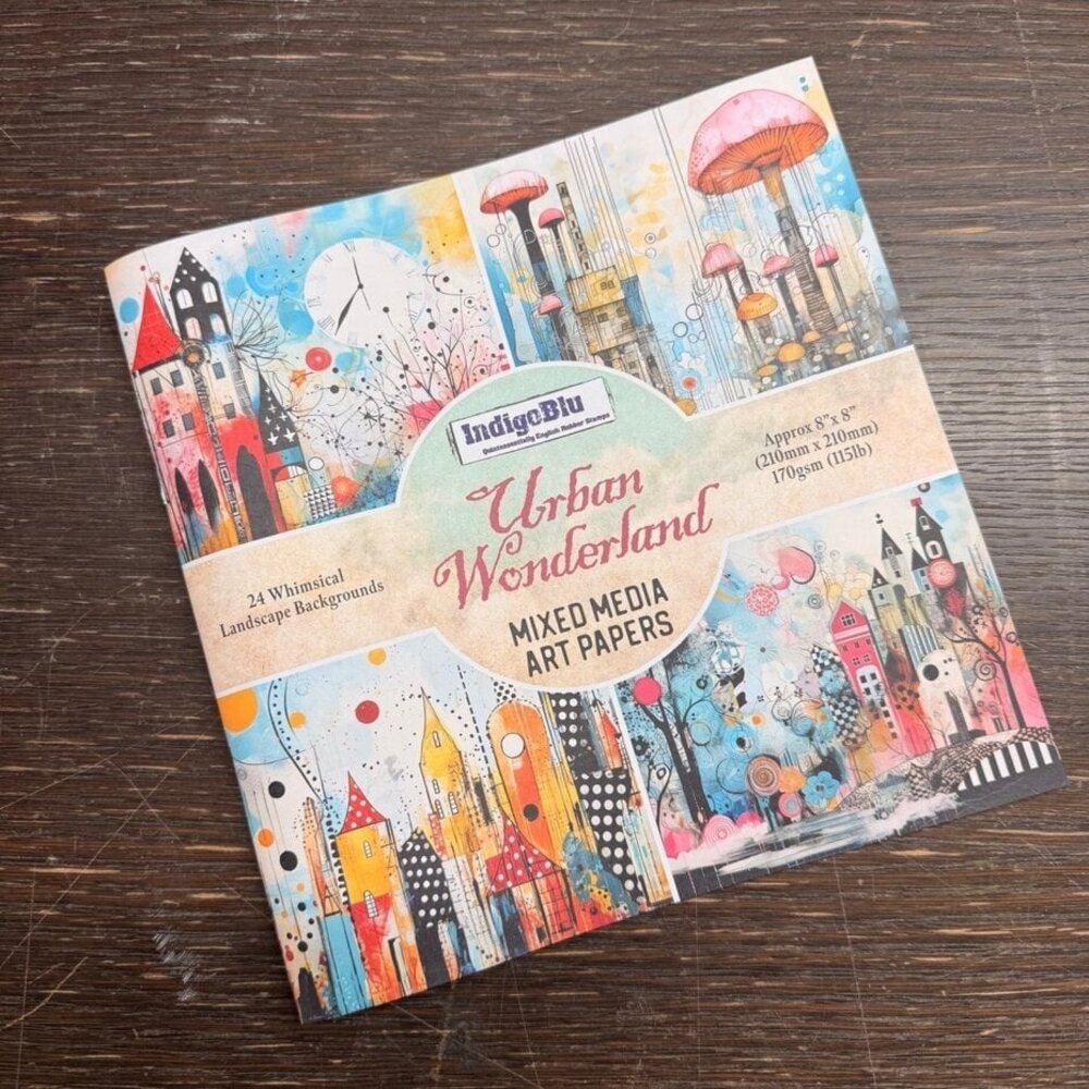 IndigoBlu Urban Wonderland 8x8 Inch Paper Book (IND1512)