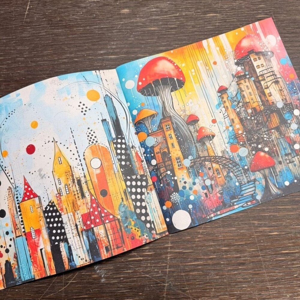 IndigoBlu Urban Wonderland 8x8 Inch Paper Book (IND1512)