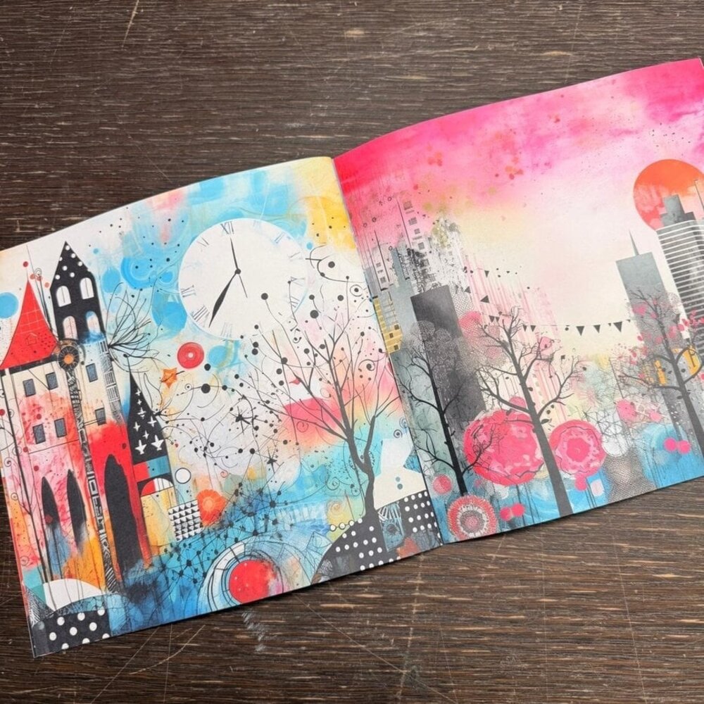 IndigoBlu Urban Wonderland 8x8 Inch Paper Book (IND1512)