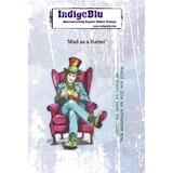 IndigoBlu Mad as a Hatter A6 Rubber Stamp (IND1525)