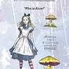 IndigoBlu Who is Alice A6 Rubber Stamp (IND1527)