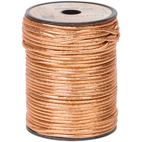 Hobby Flora Metallic Elastic Cord Bronze 20m (3217720)