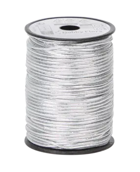Hobby Flora Metallic Elastic Cord Silver 20m (3217720)