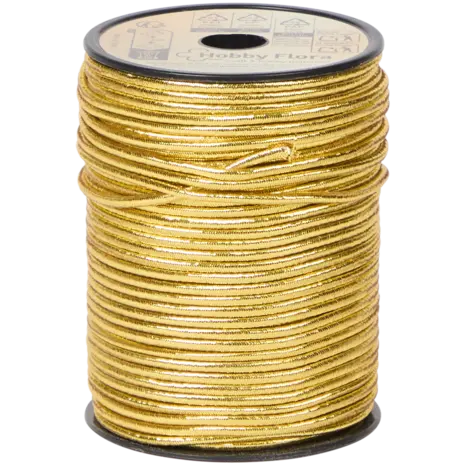 Hobby Flora Metallic Elastic Cord Gold 20m (3217720)
