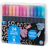 Craft World 24 Outline Markers Metallic Silver (3218831)