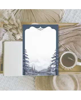 Plan & Plot Studio Pine Trees Notepad (10,5x14,8 cm) (NOTE-A6-001)