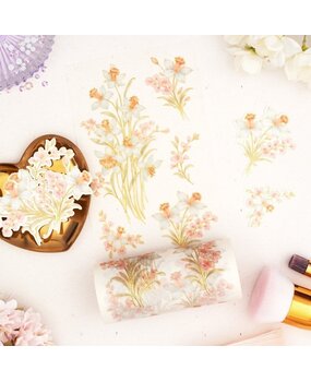 Pinkfresh Studio The Daydream Edit Washi Tape Whispering Daffodils (322126)