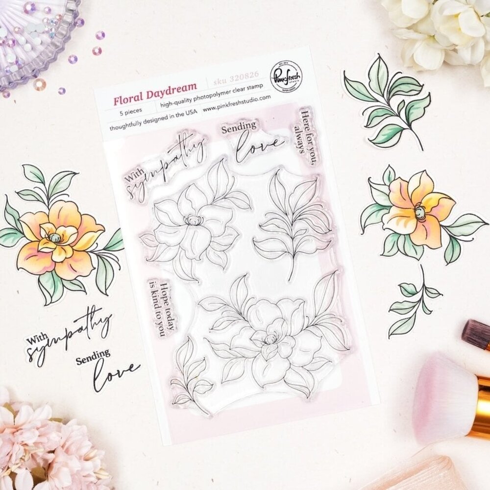 Pinkfresh Studio The Daydream Edit Stamp Floral Daydream (320826)