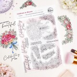 Pinkfresh Studio The Daydream Edit Stamp Celebrate in Blooms (322226)