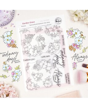 Pinkfresh Studio The Daydream Edit Stamp Garden Grace (323026)