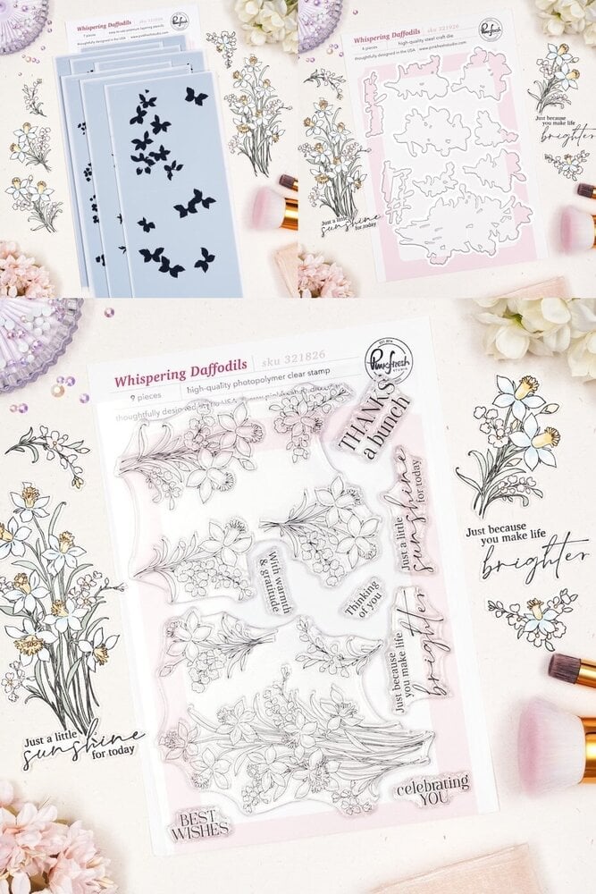 Pinkfresh Studio The Daydream Edit BUNDLE Whispering Daffodils