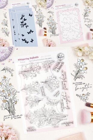 Pinkfresh Studio The Daydream Edit BUNDLE Whispering Daffodils