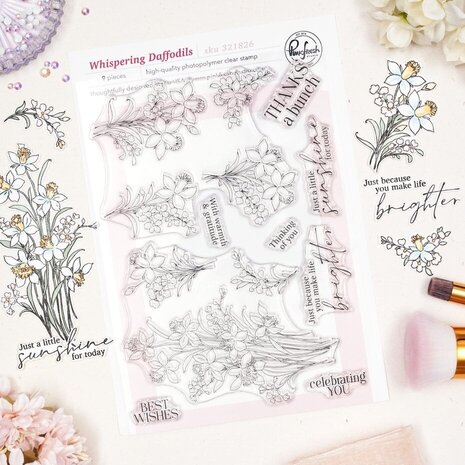 Pinkfresh Studio The Daydream Edit BUNDLE Whispering Daffodils