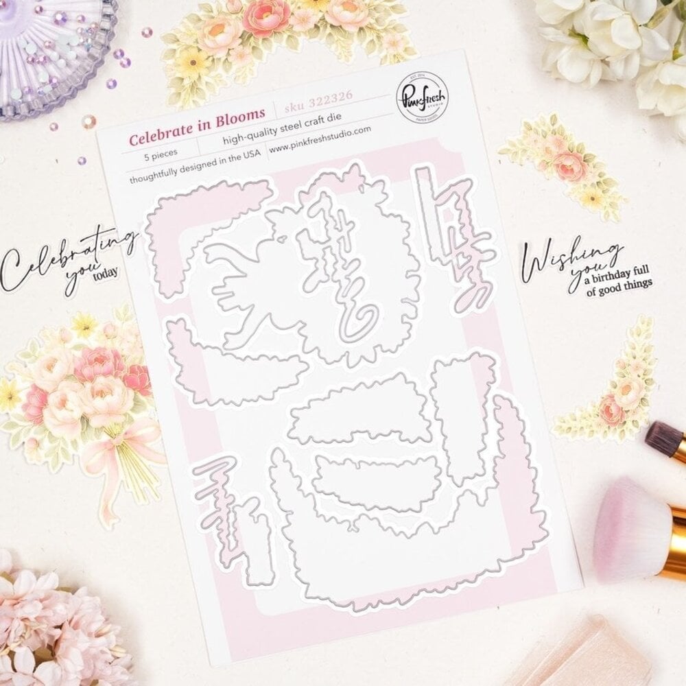Pinkfresh Studio The Daydream Edit BUNDLE Celebrate in Blooms
